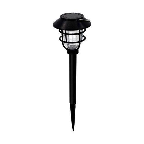 Nutmeg Solar Caged Stake Light