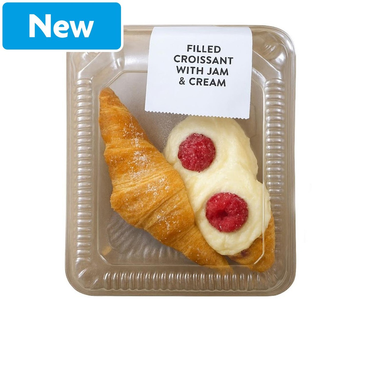 Morrisons Raspberry Croissant 2 Pack