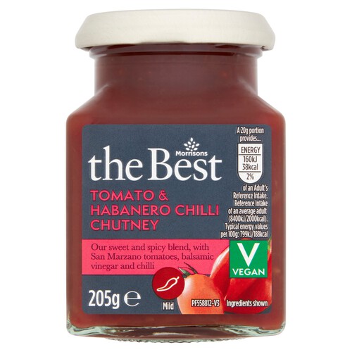 Morrisons The Best Tomato & Chilli Chutney (205g)