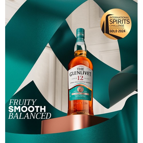 The Glenlivet 12 Year Old Single Malt Scotch Whisky