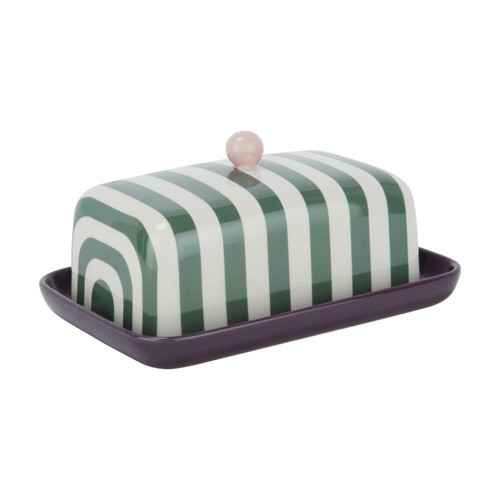 Pad Print Butter Dish