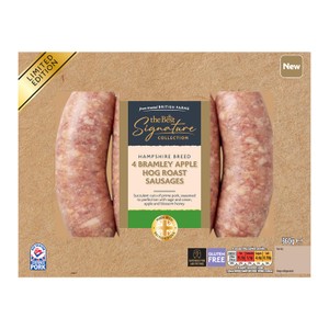 The Best Signature Collection 4 Ham Hock & Cheddar Pork Sausages 360g