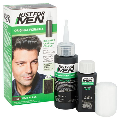 Just For Men Original Formula H-55 Real Black