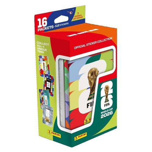 World Cup 26 Stickers Classic Tin