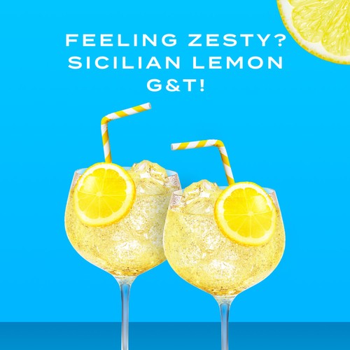 Gordon's Sicilian Lemon Distilled Flavoured Gin  