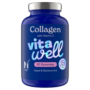 Vitawell Collagen and Vitamin C Gummies Apple and Blackcurrant x50