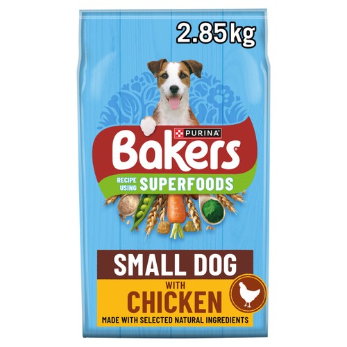 Bakers Small Dog Dry Dog Food Chicken And Veg 
