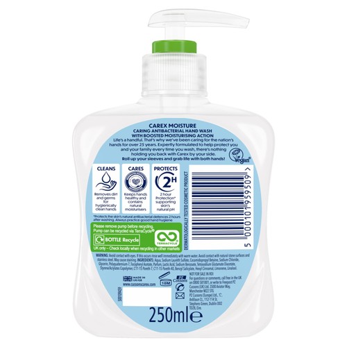 Carex Antibacterial Moisture Plus Handwash