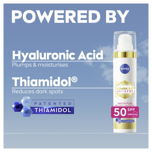 NIVEA Cellular Luminous 630 Anti Dark Spot Day Cream Moisturiser SPF50 