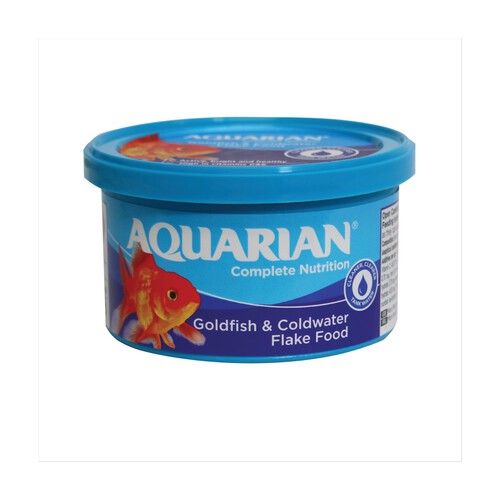 Aquarian Goldfish Food Flakes