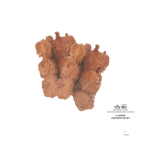 Morrisons plain chicken satays
