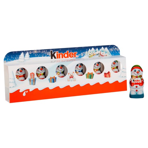 Kinder Milk Chocolate Christmas Mini Figures 6 x 15g