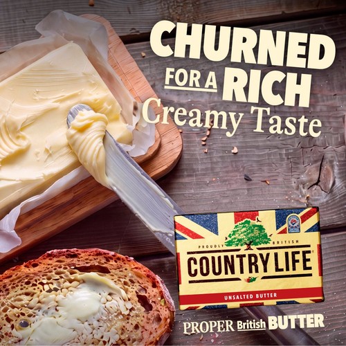 Country Life Unsalted Butter   200g