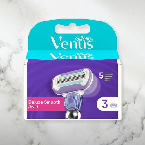 Venus Swirl Razor Blades Refills 3 Pack