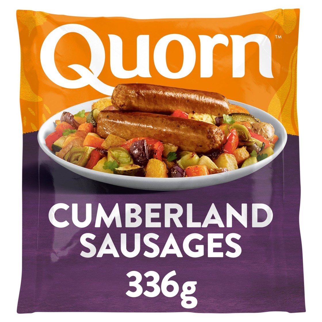 Quorn Cumberland Vegetarian Sausages 336g - Morrisons Online Groceries ...