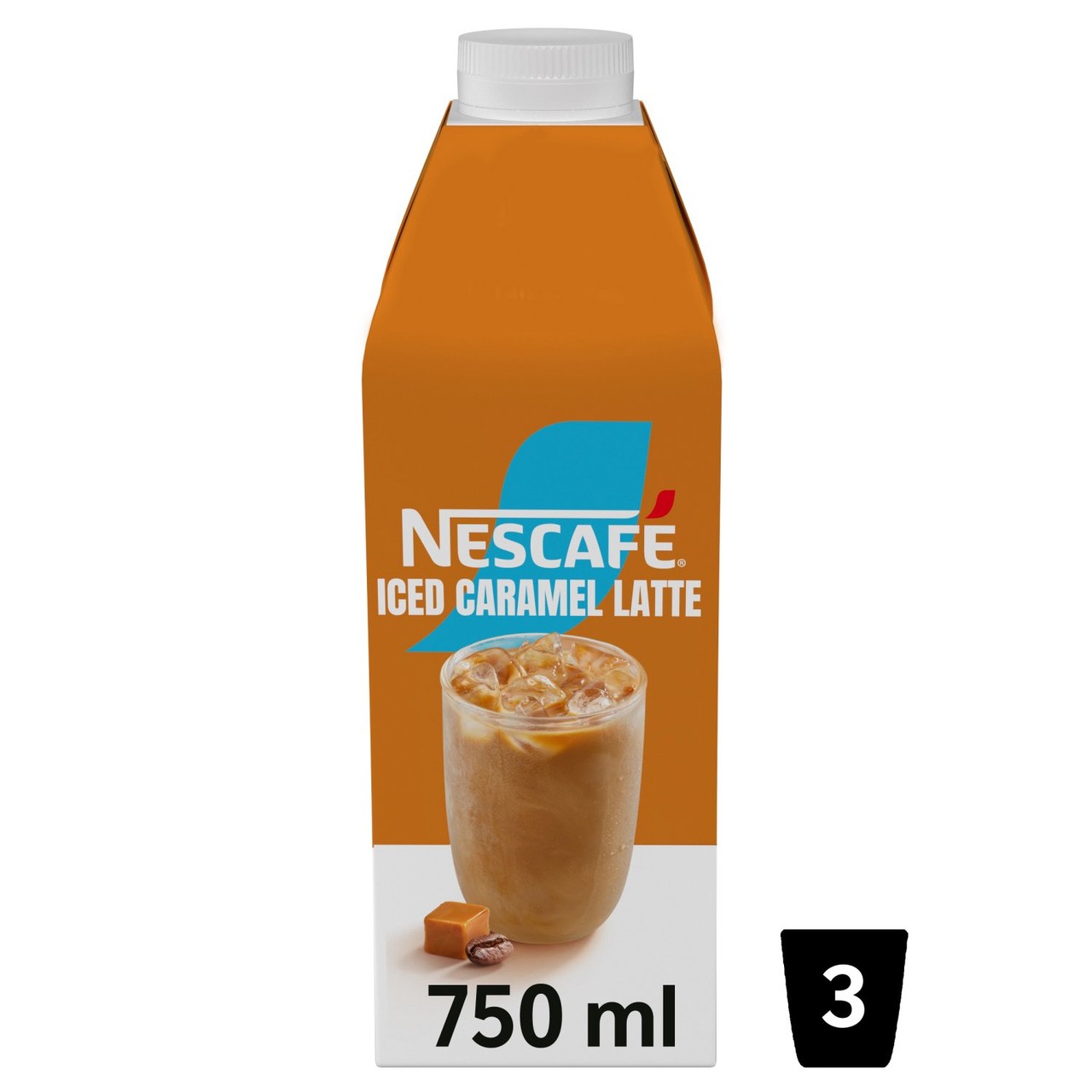 Nescafe Iced Caramel Latte Coffee Ready To Drink 750ml