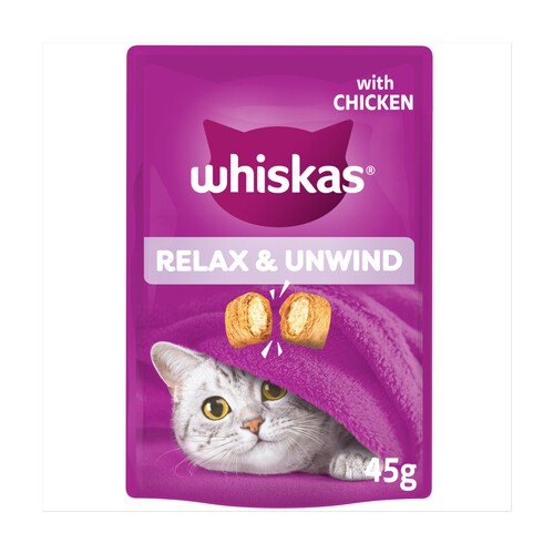 Whiskas Relax & Unwind Cat Treats 