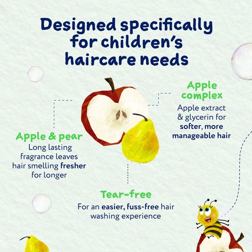 Childs Farm 2 In1 Shampoo & Conditioner Apple & Pear    250ml