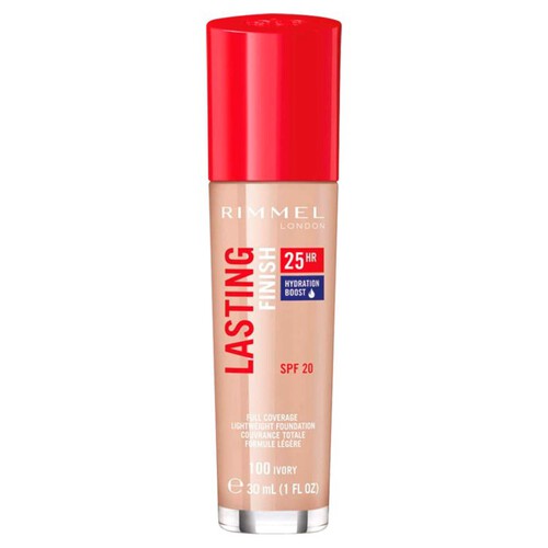 Rimmel London Lasting Finish 25HR Foundation 100 Ivory