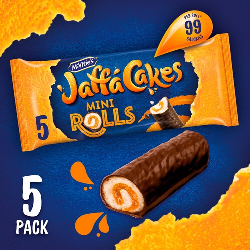 Mcvitie's Jaffa Mini Rolls