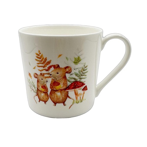 Nutmeg Home Mouse Bone China Mug