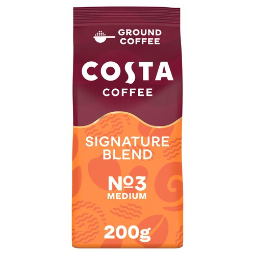 Costa Coffee Mocha Italian Signature Blend Strength No.3