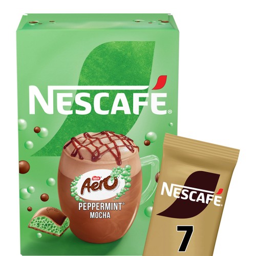 Nescafe Aero Peppermint Mocha Coffee 7x133g Sachets