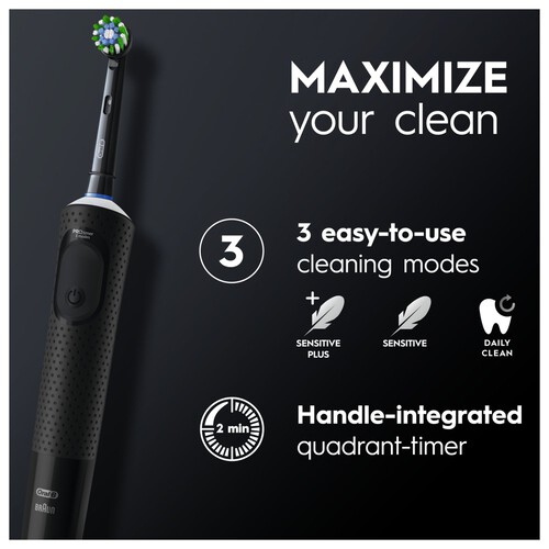 Oral-B Vitality Pro Black Electric Rechargeable Toothbrush