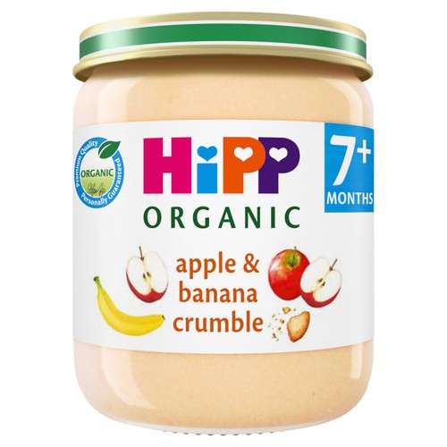 Hipp Organic Apple And Banana Crumble 160g