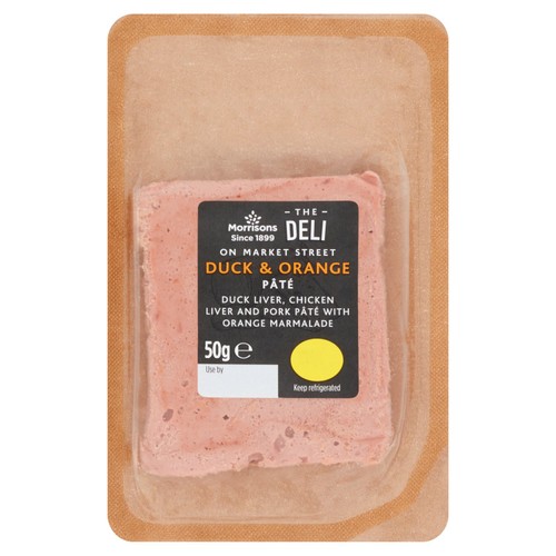 Morrisons Market Street Deli Duck & Orange Pate