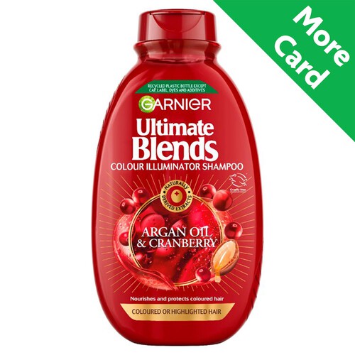 Garnier Ultimate Blends Argan Oil & Cranberry Shampoo 