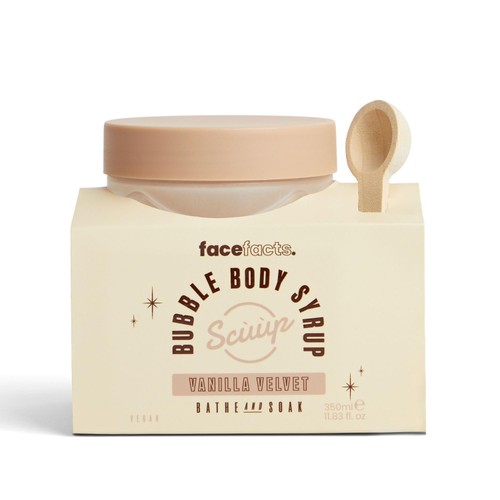 Face Facts Scuup Bubble Body Syrup Vanilla Velvet