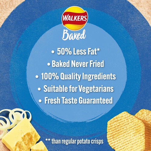 Walkers Cheese & Onion Crisps