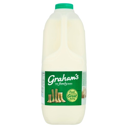 Grahams The Family Dairy Semi Skimmed Milk