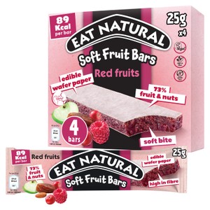 Eat Natural Red Berries Soft Fruit Bars