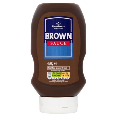 Morrisons brown sauce