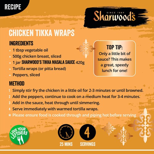 Sharwood's Tikka Masala Mild Curry Sauce