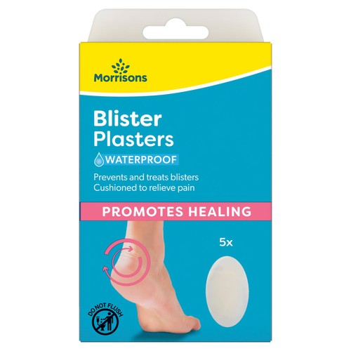 Morrisons foot care blister plasters