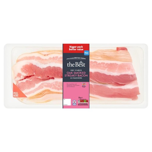 Morrisons xl smoked streaky bacon