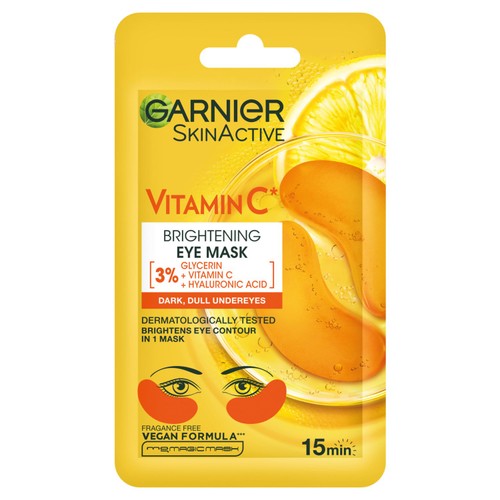 Garnier Brightening Eye Mask with Vitamin C