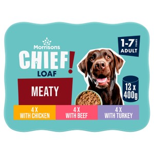 Morrisons Dog Food Meat Loaf
