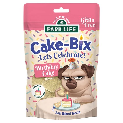 Park Life Cake-Bix Dog Biscuits Birthday Cake Flavour 