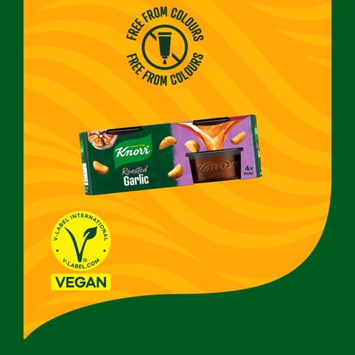 Knorr Garlic Stock Pot 4x28g