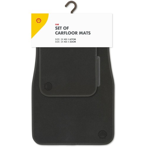 Koopman Shell Set Of 4 Car Floor Mats