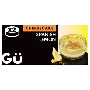 Gu Spanish Lemon Cheesecake Dessert (2x85g)