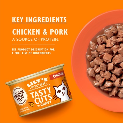 Lily's Kitchen Cat Chicken Tasty Cuts In Gravy