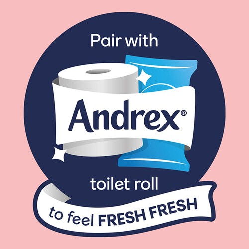 Andrex Pure Care Washlets Flushable Toilet Wipes 