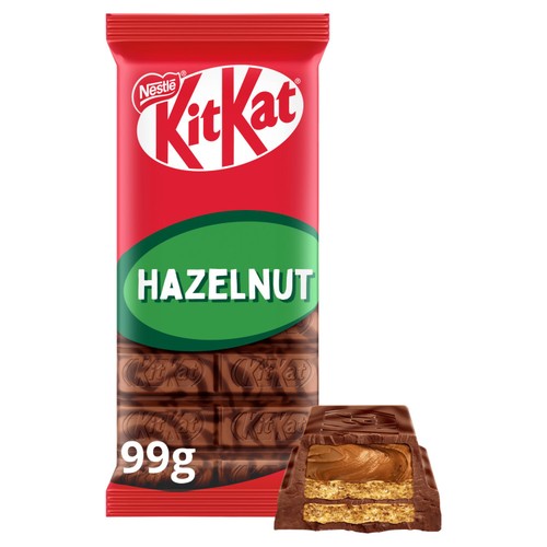 KitKat Hazelnut Chocolate Sharing Bar 99g