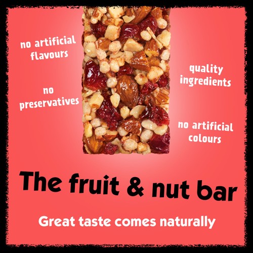 Eat Natural Cereal Bar Almond Cranberry & Pomegranate 