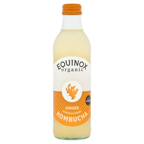 Equinox Organic Kombucha Ginger 275ml